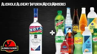 Alcoholic Alchemy Infusion Mixer Miniseries: Watermelon Dots Vodka