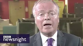 Clive Betts on reintroducing shadow cabinet elections - BBC Newsnight