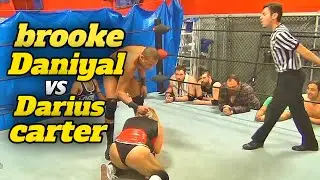 🔥Intergender Wrestling | Brooke Daniyal vs Darius Carter Full Match Highlights #intergender