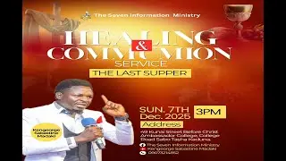 THRESHING FLOOR || GLORY || HEALING AND COMMUNION || KENGEORGE SABASTINE MADAKI || 07 DECEMBER, 2025