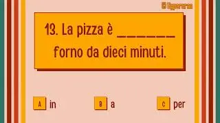 Italian grammar to improve conversation | Exam preparation course A2 | Learn italian free lessons