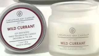 Wild Currant, Chesapeake Bay Candle Heritage Collection Large Glass Jar Candle with Lid