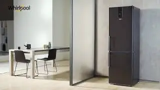 Whirlpool W9 Collection Multi Flow 6th Sense Combi Fridge Freezer Graphite | WHW9831DKSH