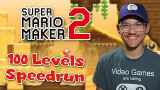 [🔴LIVE] New PB!! | Super Mario Maker 2 100 Levels Speedrun (PB: 1:08:42)
