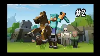I Made Half Diamond Armour🔥🔥#minecraft #survival series part2 