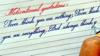 The best neat cursive handwriting | straight cursive handwriting #cursive #handwriting #art 