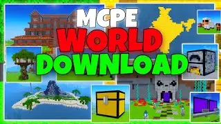 Download My Best Survival World in Minecraft Pocket Edition 1.21 🤩