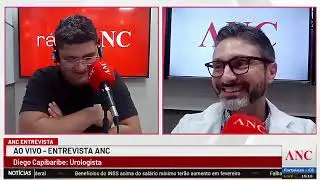 Dr. Diego Capibaribe (IUCE) - R&aacute;dio ANC - Efeitos do excesso de &aacute;lcool na sa&uacute;de urol&oacute;gica