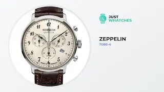 Модные мужские часы Zeppelin 7086-4: полные характеристики, цены, обзор 360&deg;