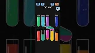 Water Color Sort Level 1846 1847 1848 1849 1850 WalkThrough Solution Gameplay