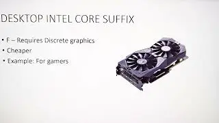 Every Intel core suffix explained in 5 minutes #youtube 