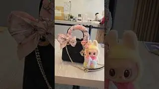 Dior x Labubu ( Unboxing Mini Lady Dior Black )#ladydior #miniladydior #diorbag #dior