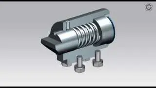 Modeling of Locking Device in NX10.0 - Part #7 (Assembly)