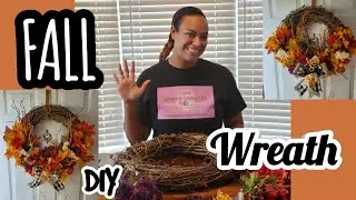 Fall Wreath | Fall Decor | DIY Decor | Decor on a Budget | Fall 2020 | Camerie Loving Life | Crafts
