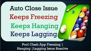 How to Fix Pool Clash Auto Close | Keeps Hanging | Freezing | Lagging Issue Solve in Android