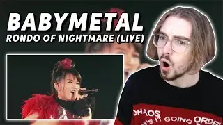 THAT INTRO THOUGH!! | BABYMETAL - Rondo of Nightmare Live @ Budokan Black Night (REACTION)