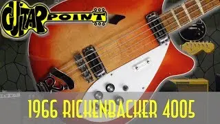 1966 Rickenbacker 4005 WB Bass Fireglo / GuitarPoint Maintal / Vintage Guitars