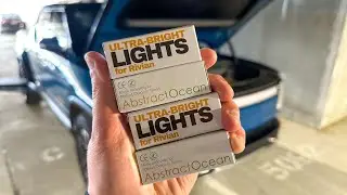 Brighten Your Rivian Frunk and Gear Tunnel with Abstract Ocean Lights!