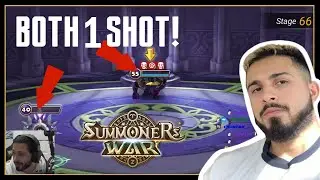 TOA HARD 66 MOST DRAMATIC FINISH (SUMMONERS WAR F2P)