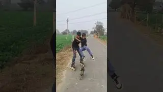 Insane Tricks That Will Blow Your Mind in Inline Skating🛼🥺#roadskating#stund#viral#/shorts video