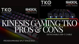 KINESIS Gaming Tko Mechanical Keyboard |pros and cons review in detail @moviemani1994