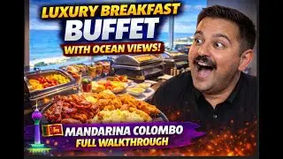 Luxury Breakfast Buffet at Mandarina Colombo | Full Walkthrough with Ocean Views
