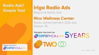 Nins Wellness Center Radio Ad 2026 64s (Iriga City, Version 18)