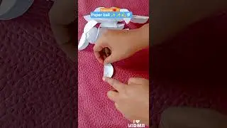how to make easy paper ball ✨✨🪩#shorts #ytshorts #papercraft #viral #creative