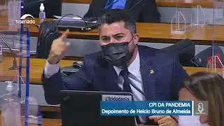 Oposição veste a carapuça e tumultua CPI da Pandemia durante fala de Marcos Rogério