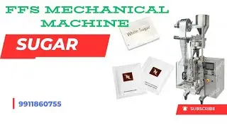 SUGAR (चीनी) POUCH PACKING MACHINE #viralvideo #trending #machine #sugar #pouch #trend #youtube