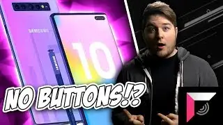 HUGE Galaxy NOTE 10 LEAK - No buttons!? 😮