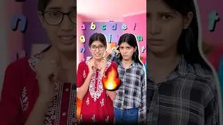 Sona-Mona ka alphabet challenge 😂🔥 Judwa Behen EP205