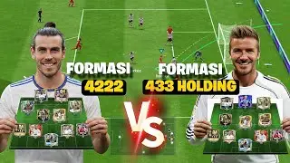 FORMASI 4222 VS FORMASI 433 HOLDING - FC MOBILE