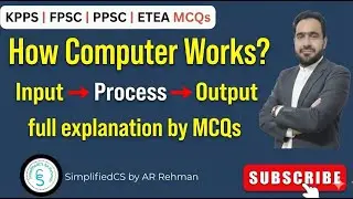 How Computer Works? | Section B | KPPSC Repeated MCQs with Concepts | ICS | Class 11