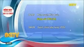 BGTV Bắc Giang - GTCT h&ocirc;m nay (5h30, 2/11/2022)