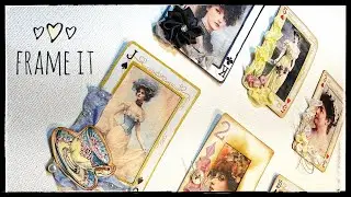 Рамки для игральных карт - Карты ATC - Материалы для скрапбукинга - Учебное пособие