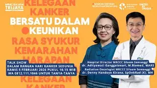 🔴LIVE Trijaya | PERINGATI HARI KANKER DUNIA, BAGAIMANA ANTIPASI, DETEKSI  DAN PENGOBATANNYA?