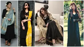 Top 50 + latest black kurti designs/black dresses ideas for girls 2020||girls dresses