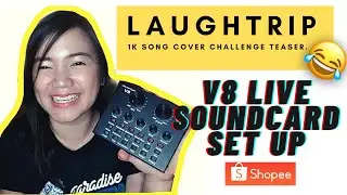 SULIT BA ANG V8 LIVE SOUNDCARD FROM #SHOPEE?