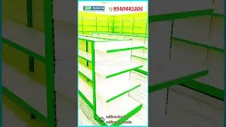 Supermarket Racks Trichy #supermarket #departmentstoreracks #hypermarketracks #racksforshop #racks