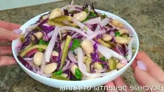 Knackiger KOHLRABI-SALAT mit ERDNUSS-Dressing &ndash; Einfach, lecker & gesund! 🥜🥗