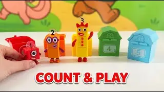 Learning Numbers 1&ndash;5 and Colors | Numberblocks Toys for Toddlers