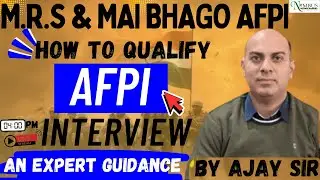 RESULTS OUT || INTERVIEW GUIDANCE FOR AFPI || BY AJAY SIR || #ndapreparation #nda