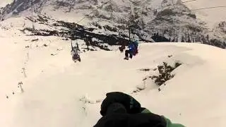 First Flieger/First Flyer in Grindelwald Switzerland - 