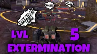 [War Robots] How To Pass Extermination Lvl 5 With No Meta | Complete Guide 🕷️