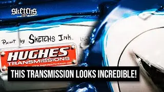 Custom Painting A Race Car Transmission | It Looks INCREDIBLE!