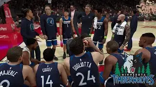 Minnesota Timberwolves vs Houston Rockets | NBA 2K26 CPU vs CPU Broadcasting