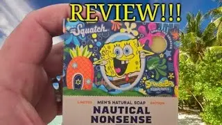 SpongeBob Dr. Squatch Soap Review 🧼 🍍 