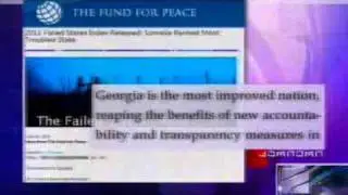 Fund for Peace says Georgia is the most improved nation