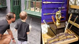 Trying The NEW Interactive Wands At Universal Orlando! New Wand Spots, New Butterbeer Treats & More!